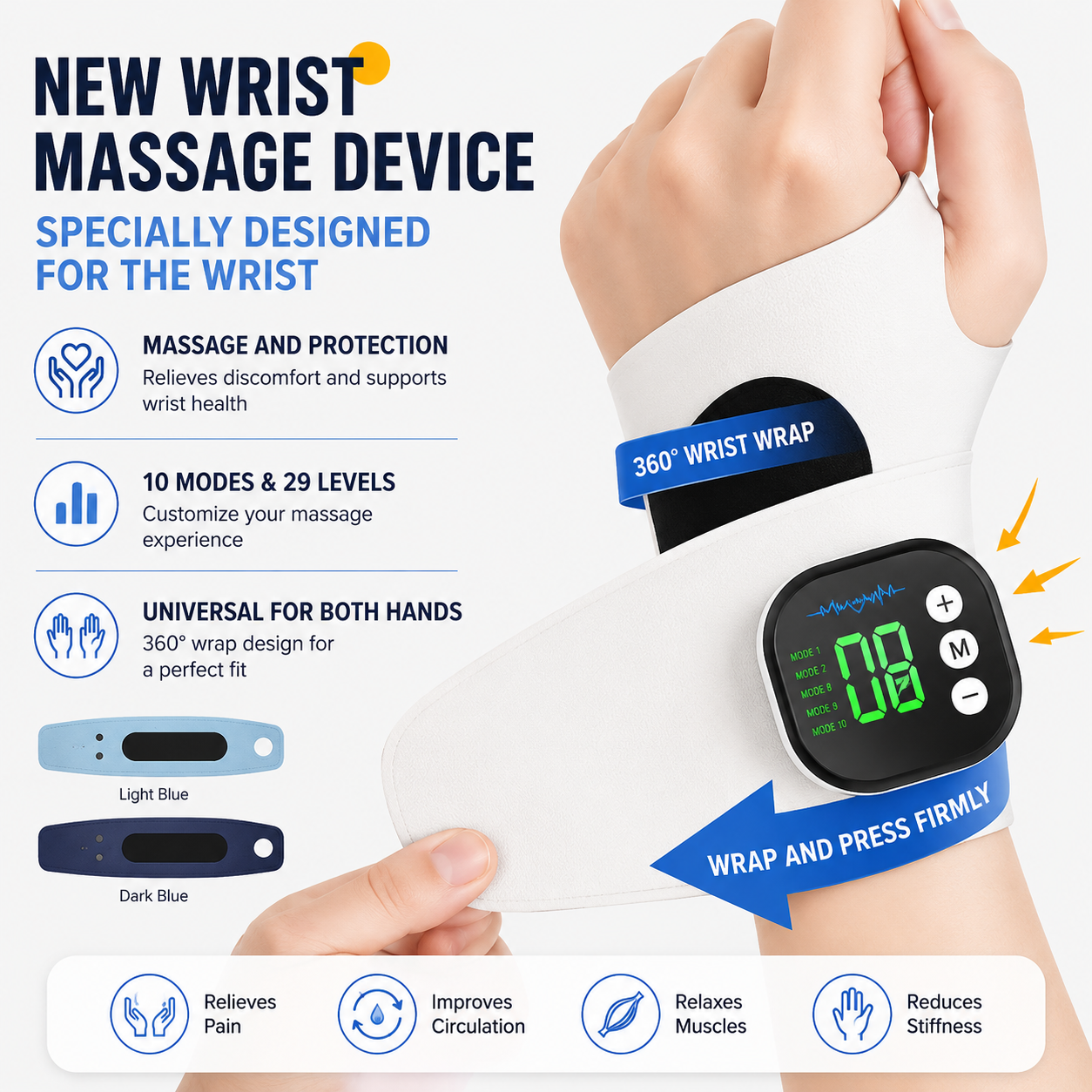 WristEase Cordless Hand Massager