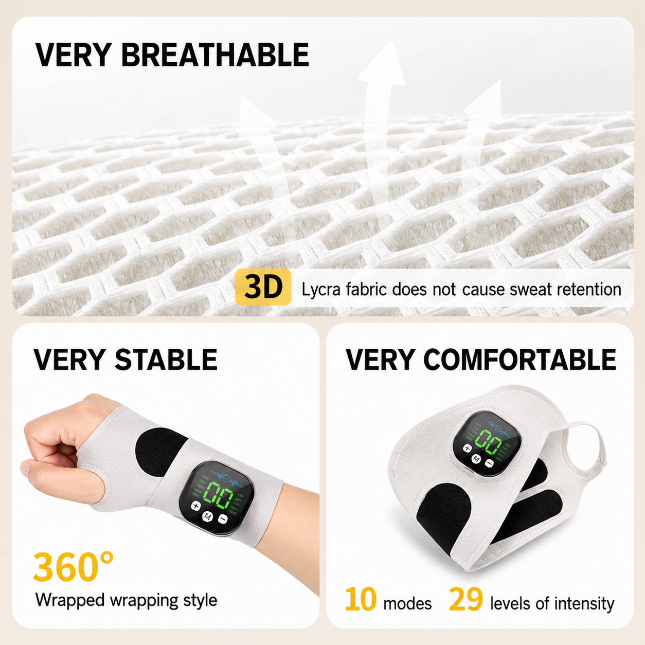 WristEase Cordless Hand Massager